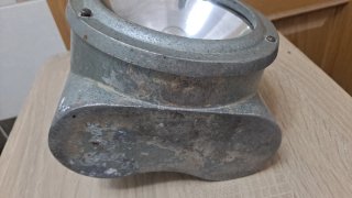 Antiguo farol ferroviario años 50