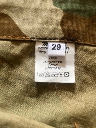 Pantalones camuflaje Motor 90s