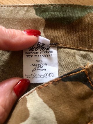 Pantalones camuflaje Motor 90s