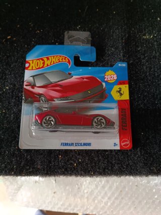 Hotwheels Ferrari 12 Cilindri Rossa