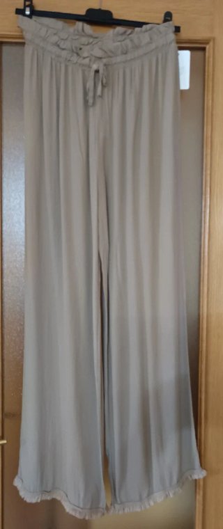 Pantalón Palazzo Amarillo Talla Única Varios color