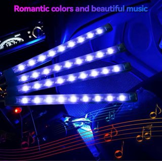 Luces LED Interior Coche - Cambia de estilo en seg