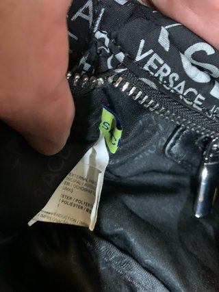 Marsupio Versace Negro Logo