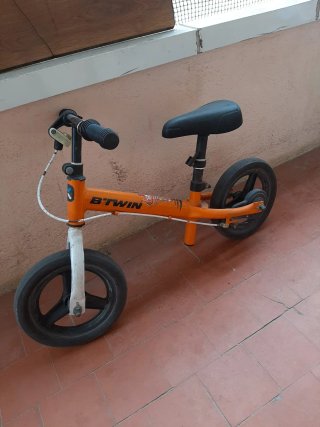 Bicicleta infantil naranja BTWIN