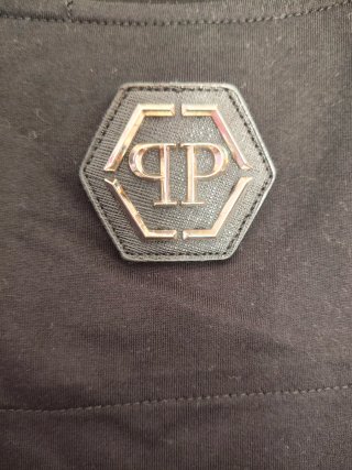 T-shirt Philipp Plein Preta com Caveira M