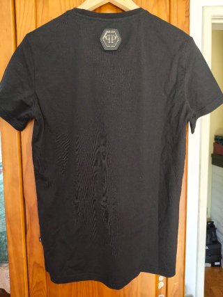 T-shirt Philipp Plein Preta com Caveira M