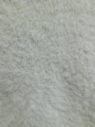 Top verde peludo tirantes