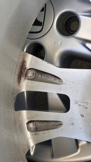 Llantas 17” Honda Civic Accord 5x114