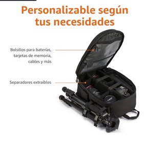 Mochila multiusos negra