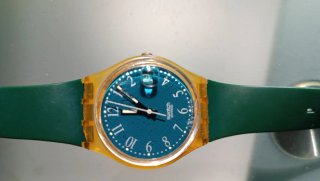 Orologio Swatch Oro e Verde