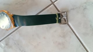 Orologio Swatch Oro e Verde