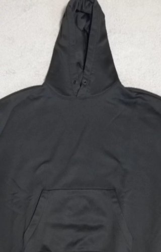 Felpa nera con cappuccio tg XS come nuova