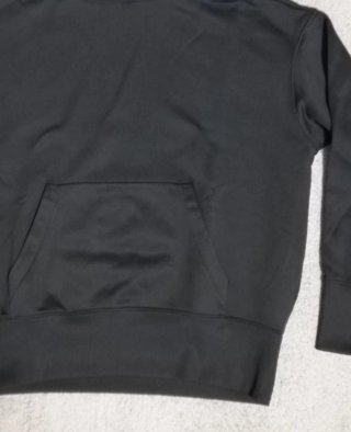 Felpa nera con cappuccio tg XS come nuova