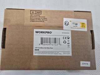 Pistola de pegamento caliente WORKPRO 3.6V