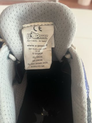 Zapatos seguridad U-Power Talla 38