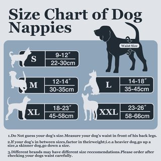 Pannolini per cani maschi Dono (3 pz)