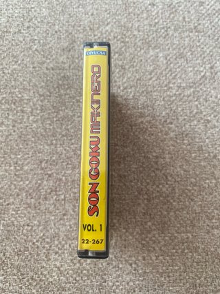 Cassette Dragon Ball Mix Vol. 1 Son Goku Makinero