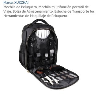 Mochila Peluquero Multifunción Negra