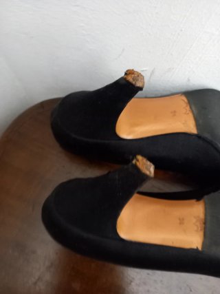 Décolleté Bruno Magli raso nere tg 34