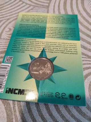 2€ Portugal 2025 Sempre Alerta Moneda Conmemorativ