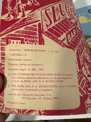 Lote 3 cocobill buru lan. Jacovitti