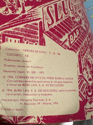 Lote 3 cocobill buru lan. Jacovitti