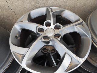 4 Llantas de aleación para peugeot como nuevas