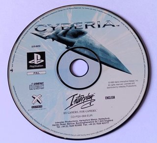 Cyberia 2 PS1 - Disco Singolo UK - Testato