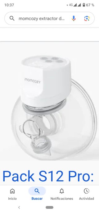 Sacaleches Portátil Momcozy S12 pro