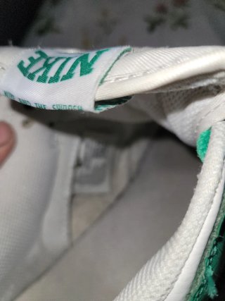 Nike Dunk Verdes y Blancas