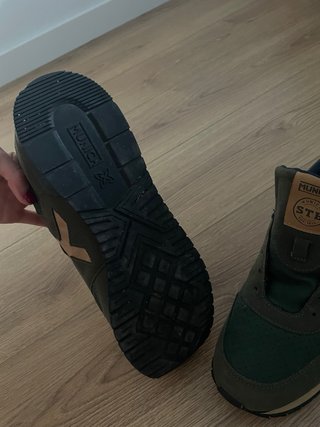 Zapatillas Munich Hombre Gris y Verde