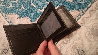 Cartera Hugo Boss Negra