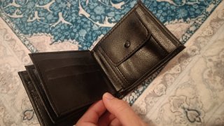 Cartera Hugo Boss Negra