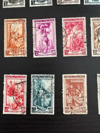 Serie Francobolli Italia al Lavoro
