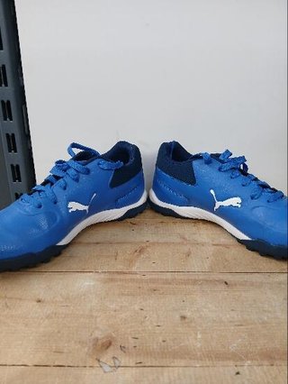 Botas de fútbol multitacos TRUCO III Turf Adulto Azul