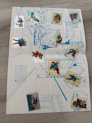 Superman de Cropan - álbum completo a falta de 1
