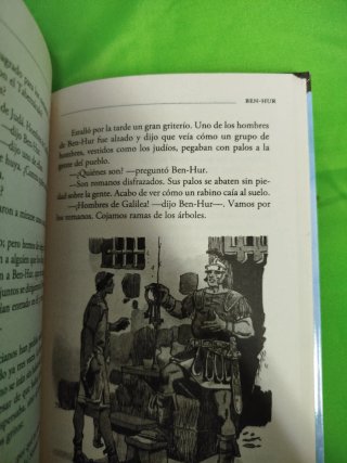 Libro juvenil Ben-Hur antiguo vintage coleccion