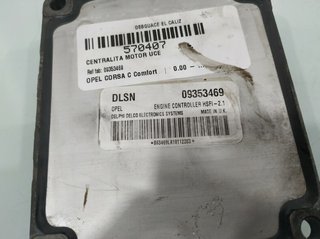 09353469 centralita motor uce opel corsa c 570407