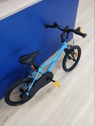Bicicleta Niños 16 Pulgadas Discover 500 4-6 Años Azul