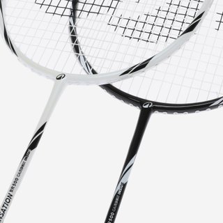 RAQUETA DE BÁDMINTON ADULTO BR SENSATION 500 CONJUNTO NEGRO