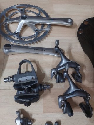 Grupo Shimano 600 STI + Ruedas