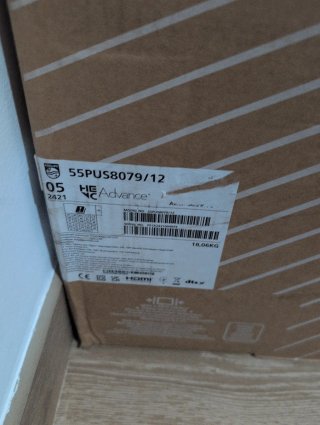 TV Philips 55PUS8079 LED con 3 años de garantia