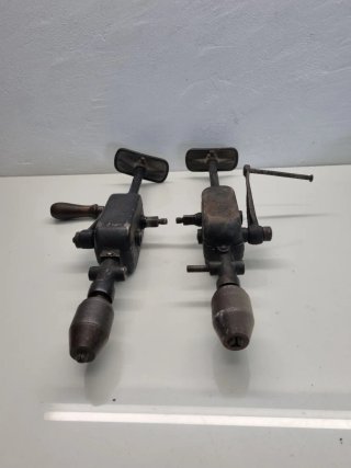 2 Taladros Manuales Antiguos