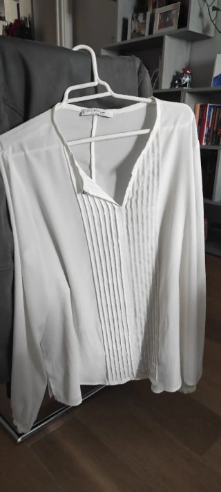 Pantalón estampado floral negro