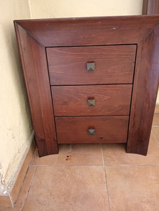 Muebles Dormitorio Matrimonio Madera Oscura