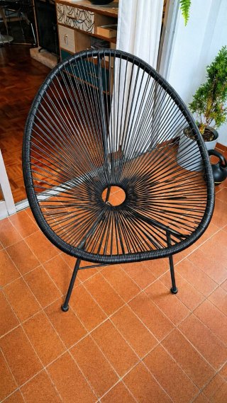 Conjunto 2 Sillas Acapulco Sklum Negras