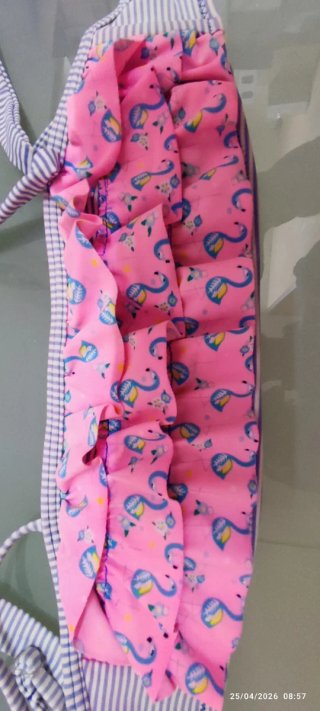 Costume da bagno bambina fenicotteri rosa