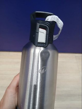 Botella térmica senderismo 1L tapón apertura rápida Quechua