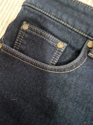 Jeans uomo foderati pile tg 50 italiana
