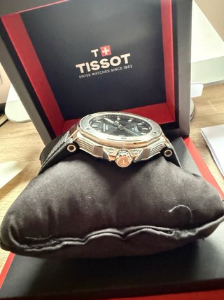 Tissot T-Race Reloj Negro y Plateado
